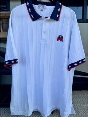 Vintage Men’s 3X White House Wear Polo